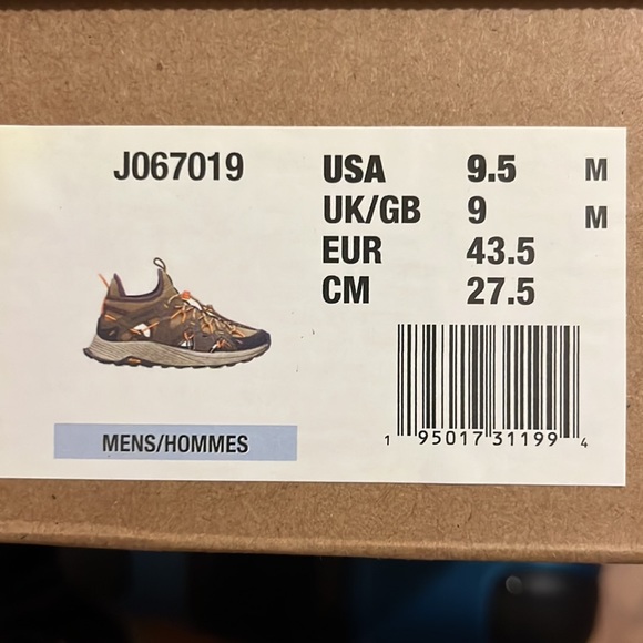 BNWT Merrell Moab Flight Sieve Men’s 9.5 - Picture 11 of 11